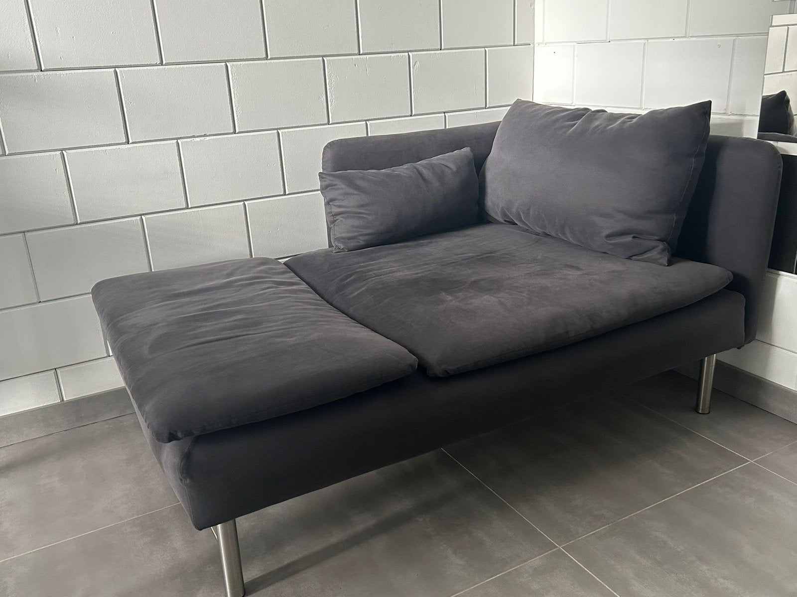 Chaise longue zetel, ideaal voor op kot in Geel, Enlèvement, Utilisé