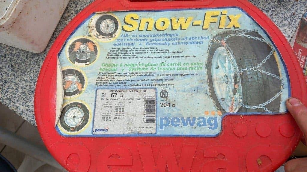 Sneeuwkettingen PEWAG snow fix SL 67 3, Auto diversen, Ophalen, Zo goed als nieuw