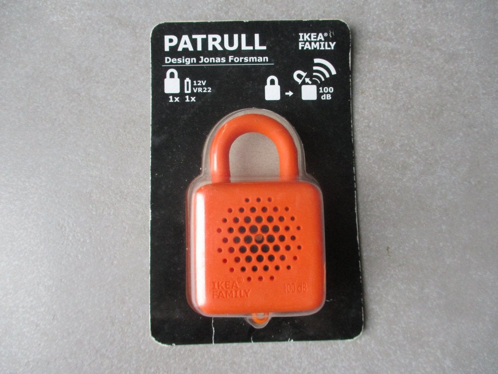 Patrull zakalarm autoalarm persoonlijk overval alarm 100db, Doe-het-zelf en Bouw, Alarmsystemen, Ophalen of Verzenden, Nieuw, Sirene