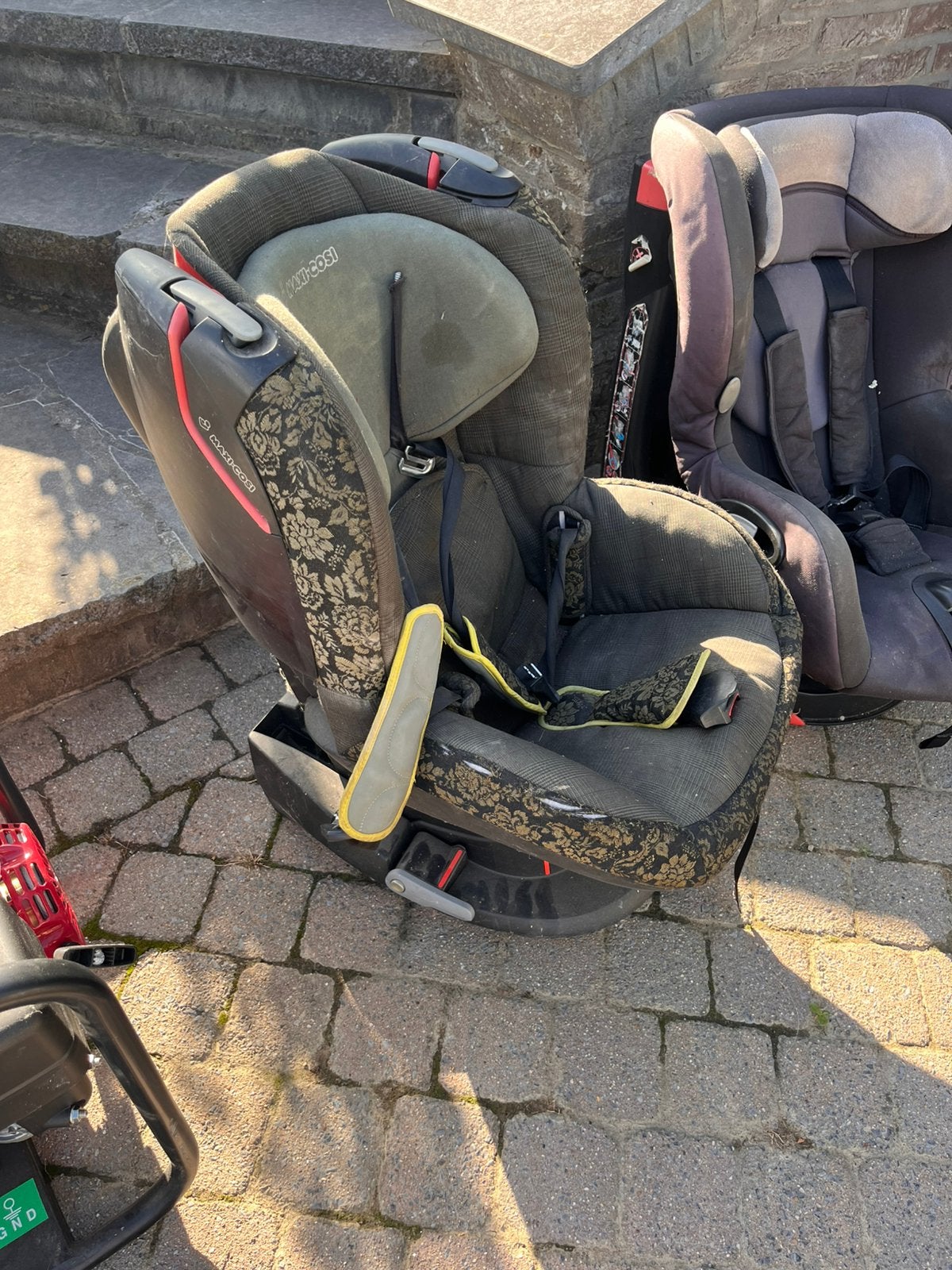 Autostoel, Ophalen, Gebruikt