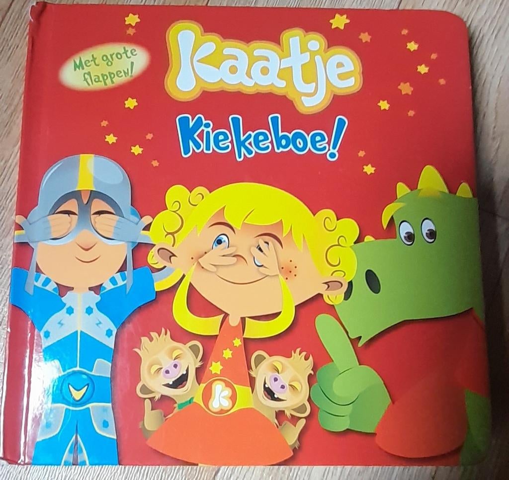 Boek kaatje kiekeboe, Boeken, Kinderboeken | Baby's en Peuters, Ophalen of Verzenden, Zo goed als nieuw