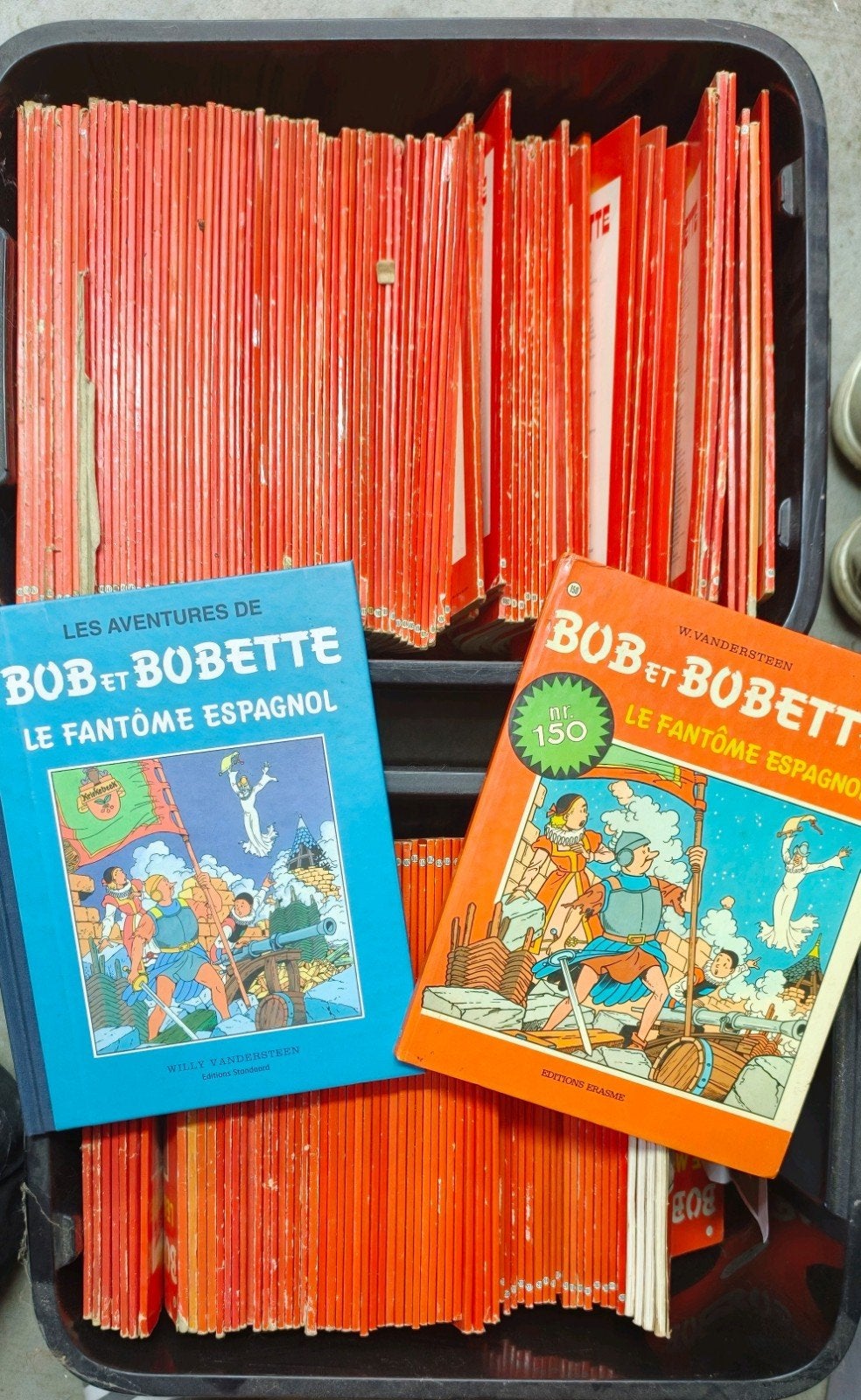 Gros lot de BD Bob et Bobette serie rouge, Boeken