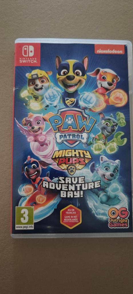 Paw patrol mighty pups Nintendo switch, Ophalen