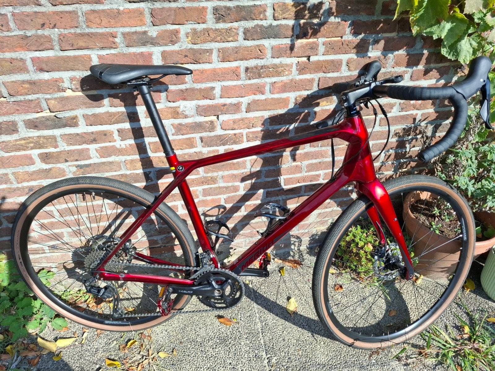 gravelbike carbon merida silex 4000 large, 28 inch, Carbon, Heren, Zo goed als nieuw