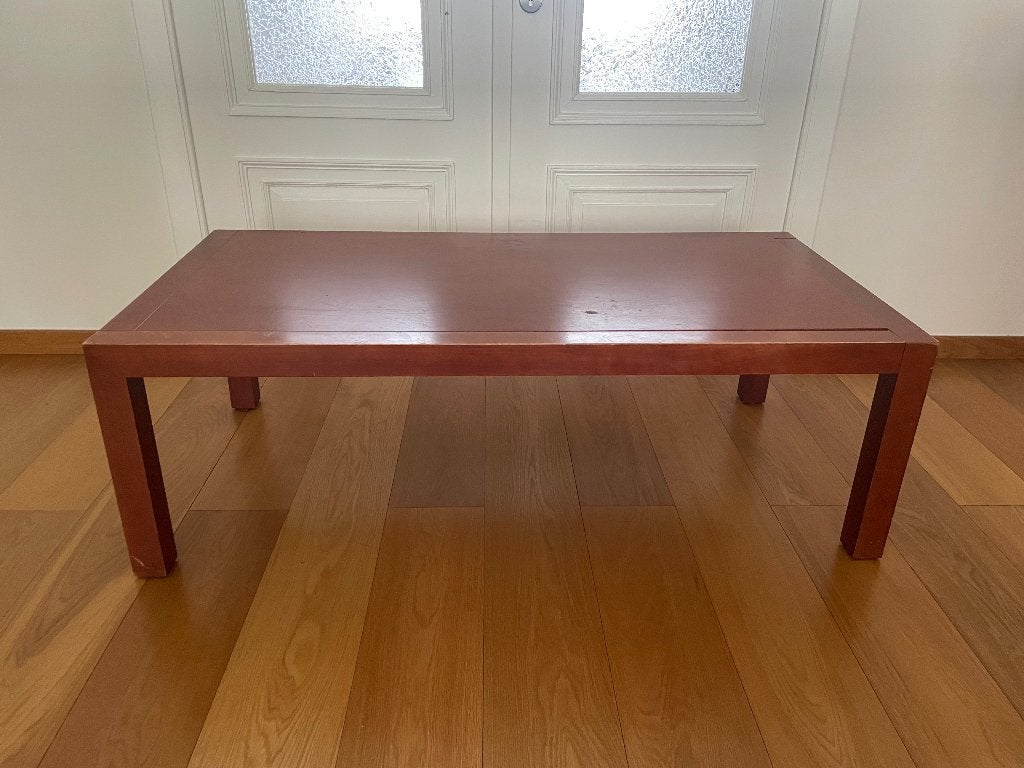 Houten salontafel, Ophalen, Gebruikt, 100 tot 150 cm, 50 tot 100 cm