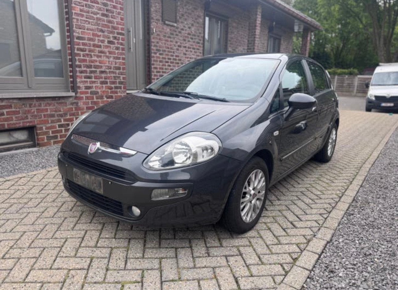 Fiat punto Evo 2010 airco, Autos, Argent ou Gris, Achat, Entreprise, Boîte manuelle