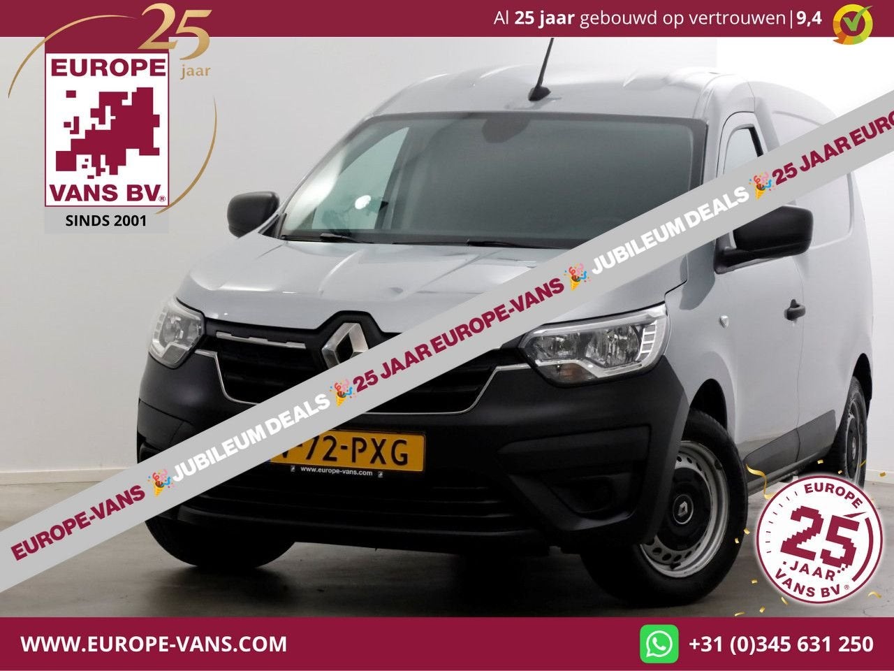 Renault Express 1.3 TCe 100pk Benzine Comfort Airco/Navi/Cru, Auto's, Bestelwagens en Lichte vracht, Renault, Bedrijf, Handgeschakeld