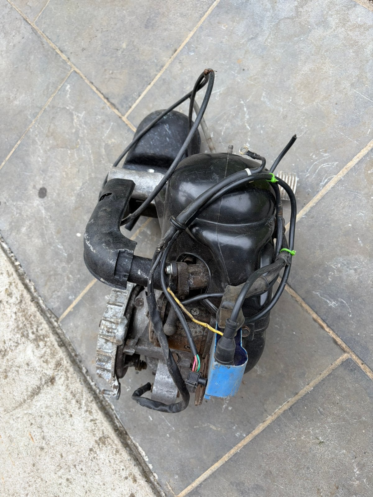 Vespa pk, Ophalen, Zo goed als nieuw
