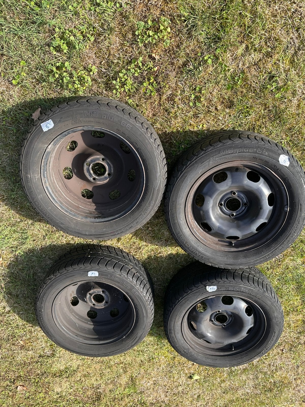 Wielen/ velgen + winterbanden berlingo/ partner, Ophalen