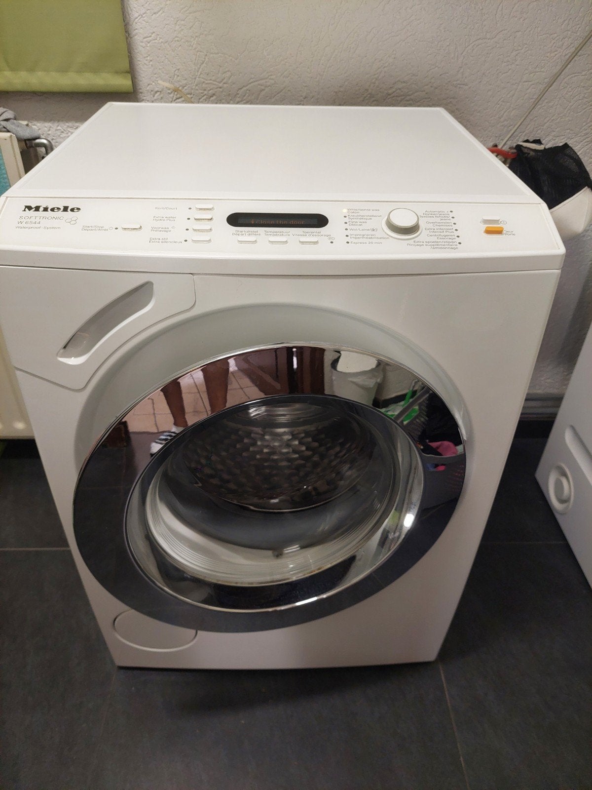 wasmachine en droogkast te koop in perfecte staat, Elektronische apparatuur, Wasmachines, Ophalen