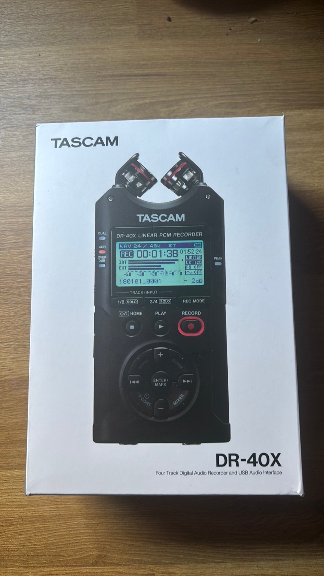 Tascam DR-40X, TV, Hi-fi & Vidéo, Enlèvement ou Envoi, Neuf