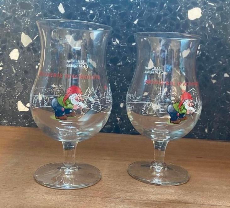 2 x glas Achouffe (apart te koop), Ophalen, Nieuw
