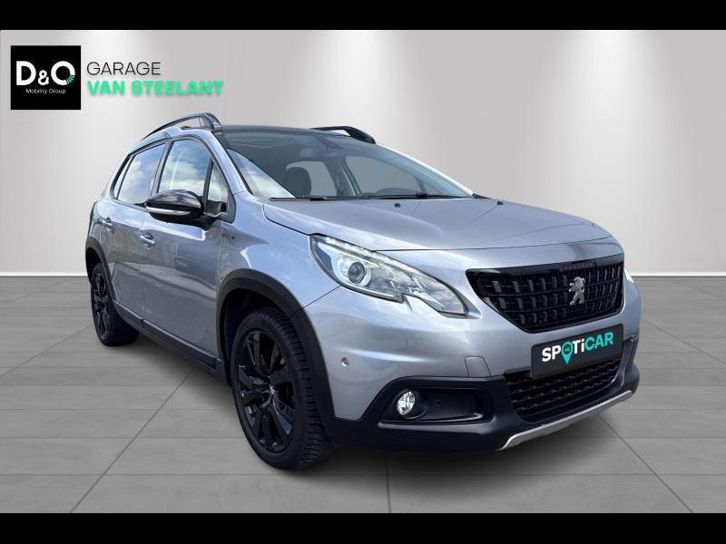 Peugeot 2008 GT-Line.PanoDak.Carplay.Camera.Navigatie, Auto's, Automaat, 1199 cc, 5 deurs, Zilver of Grijs