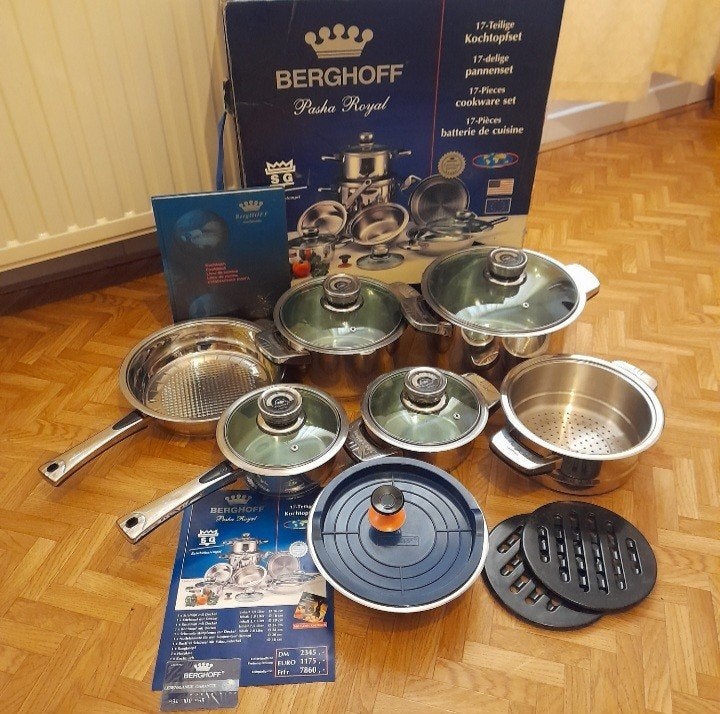 batterie Berghoff, Maison & Meubles, Enlèvement, Comme neuf, Ensemble de casseroles