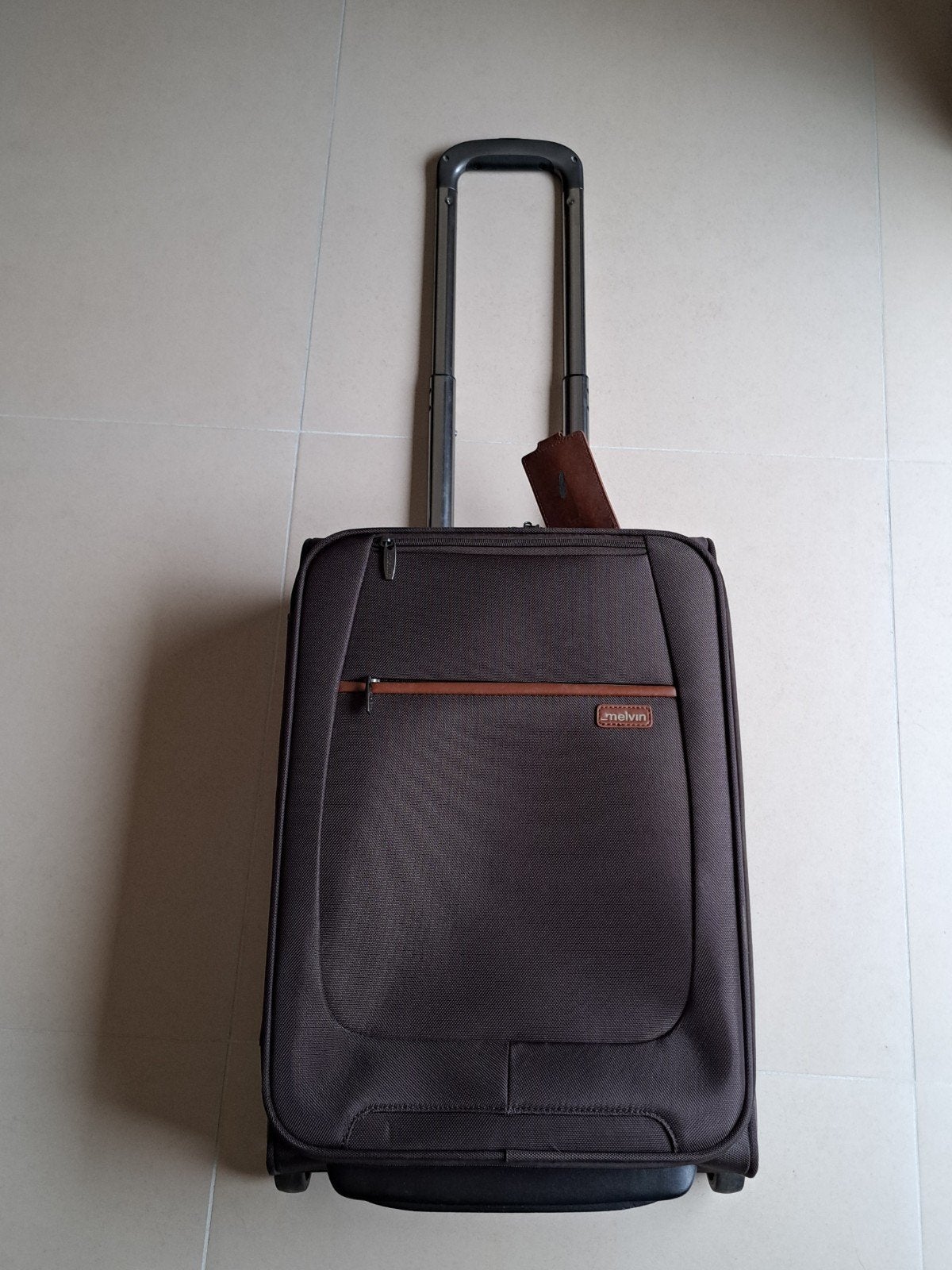 valise melvin, Enlèvement