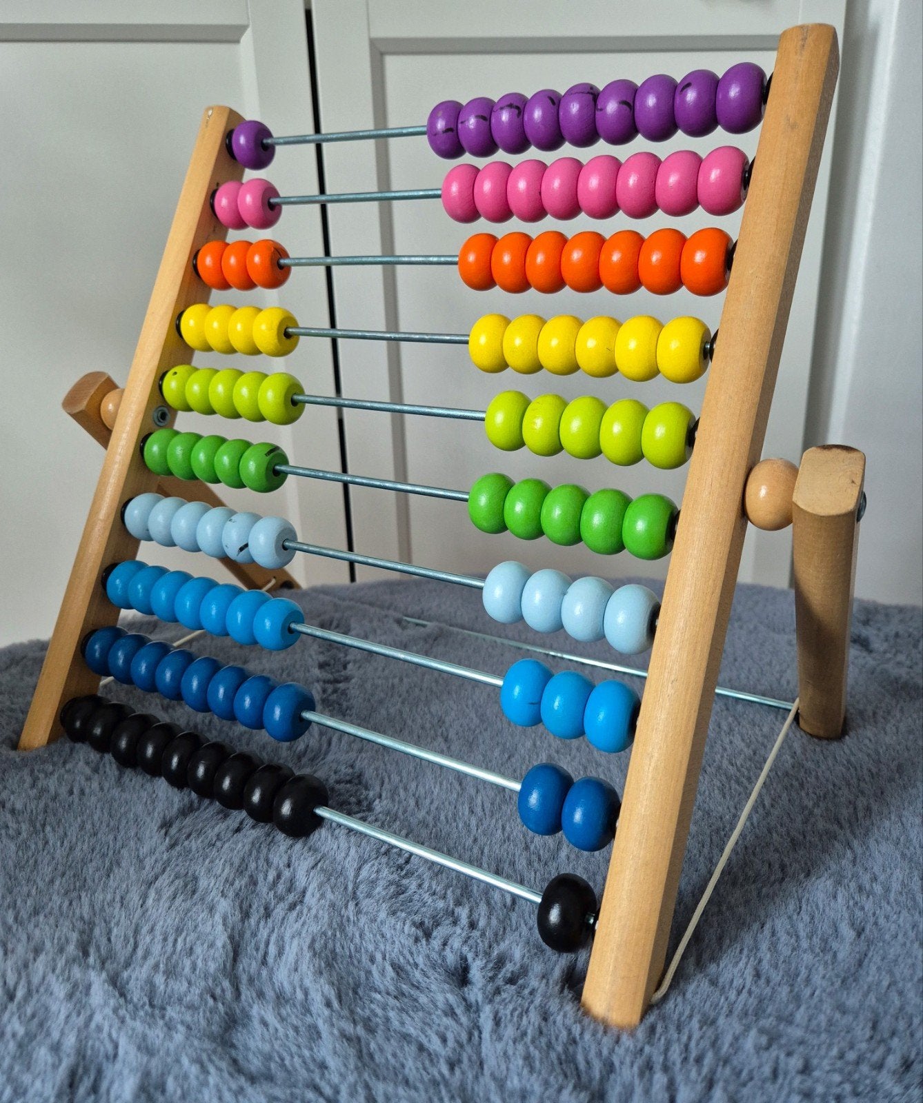 Boulier compteur coloré pour enfant, Envoi, Utilisé, Compter