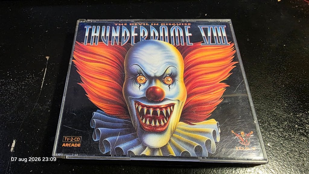Thunderdome VIII (The Devil In Disguise), Cd's en Dvd's, Hardcore, Eerste persing, Verzenden, Zo goed als nieuw