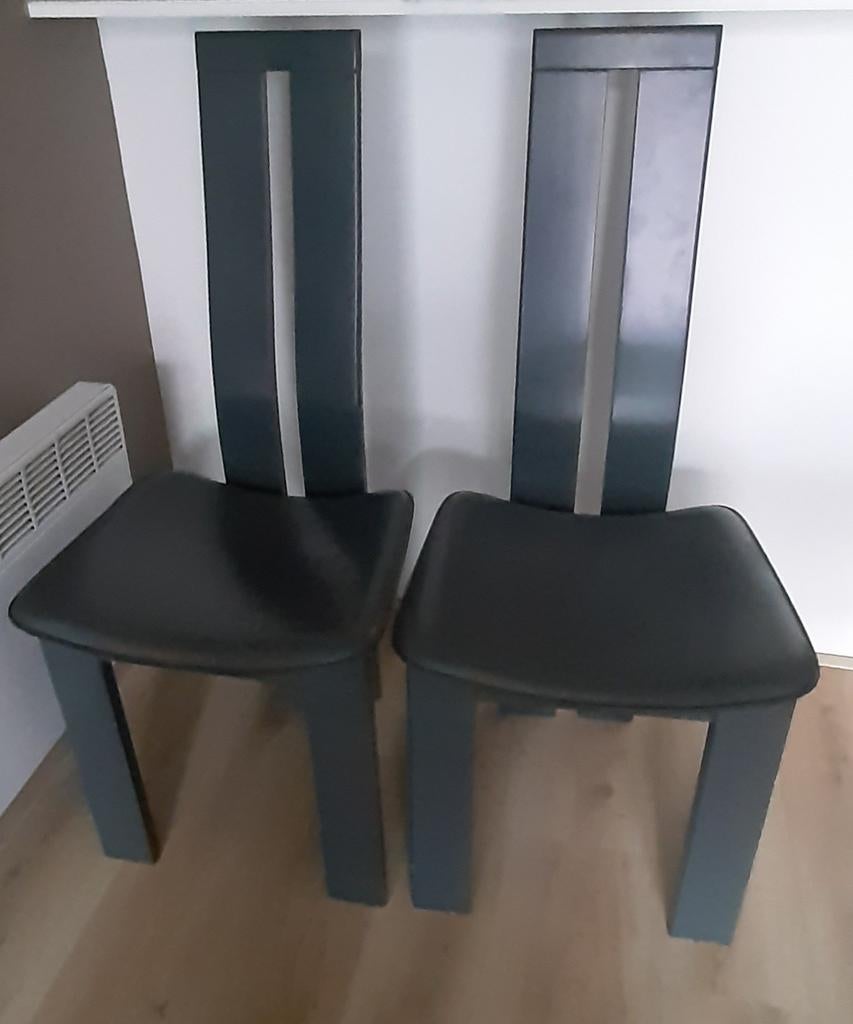 4 stoelen, Huis en Inrichting, Stoelen, Ophalen, Grijs
