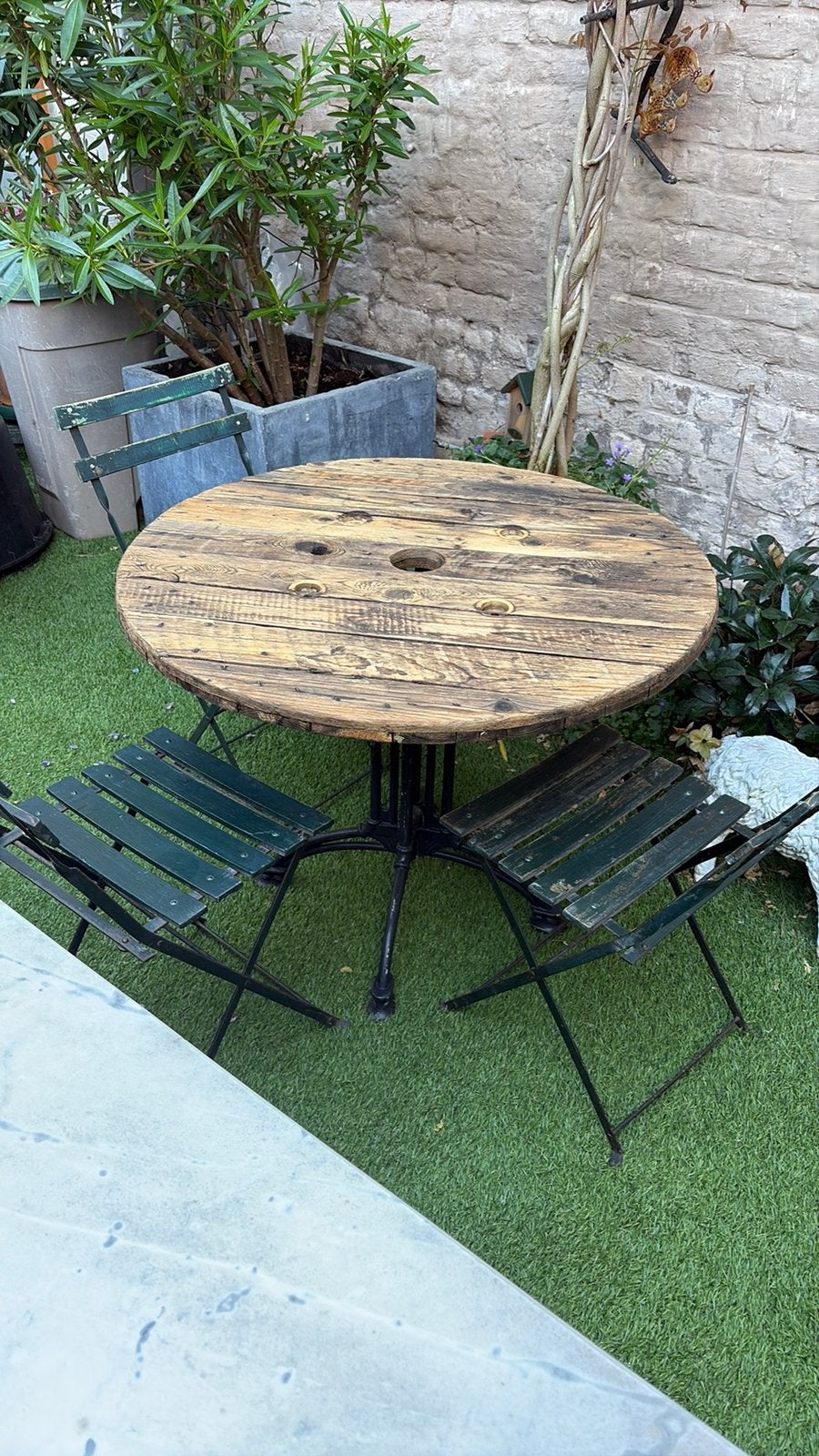 Ensemble de jardin, Enlèvement, Utilisé