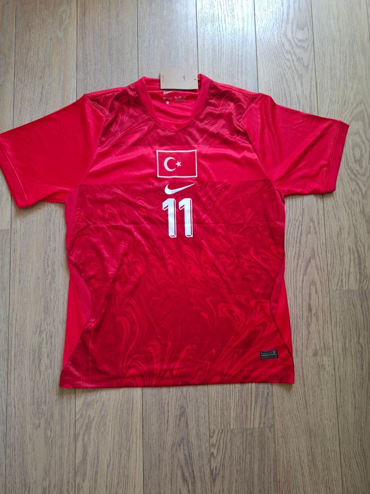 Turkije Yildiz shirt XL, Nike, Ophalen of Verzenden, Voetbal, Rood