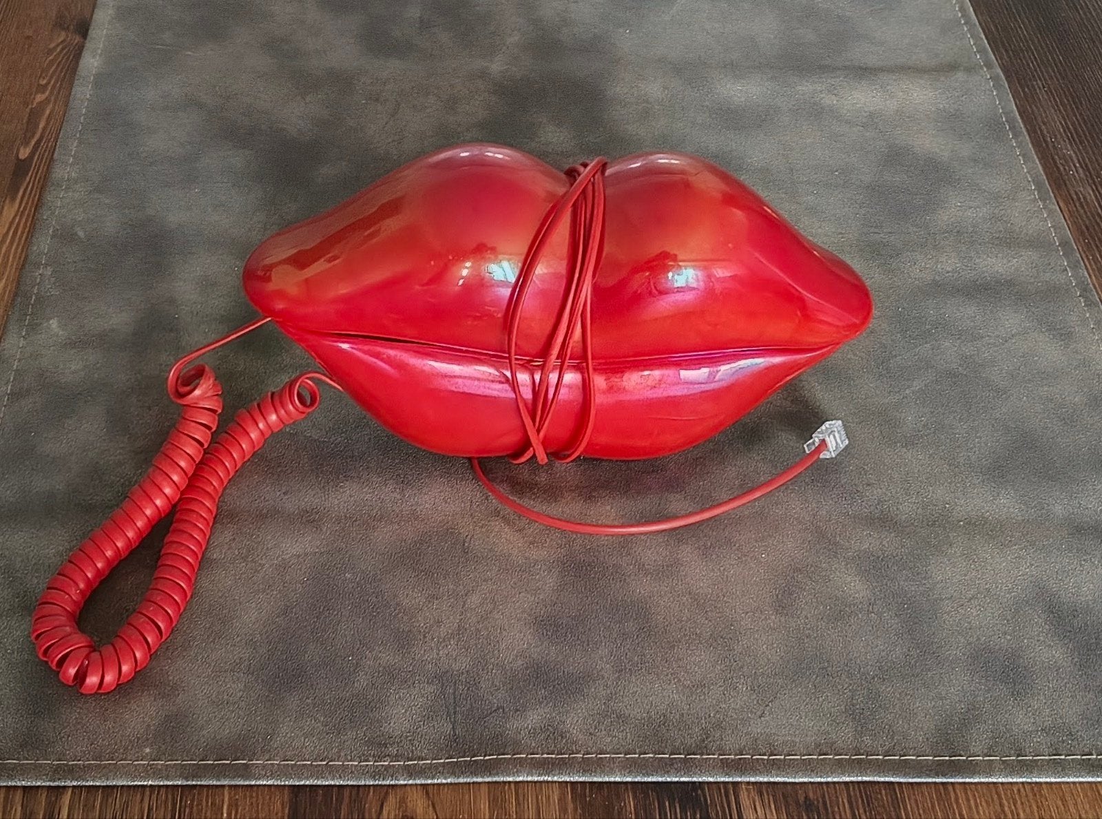 Retro Lippen Telefoon – Rode Design Telefoon – Werkend & Uni, Ophalen, Nieuw, 4 handsets of meer, Stralingsarm