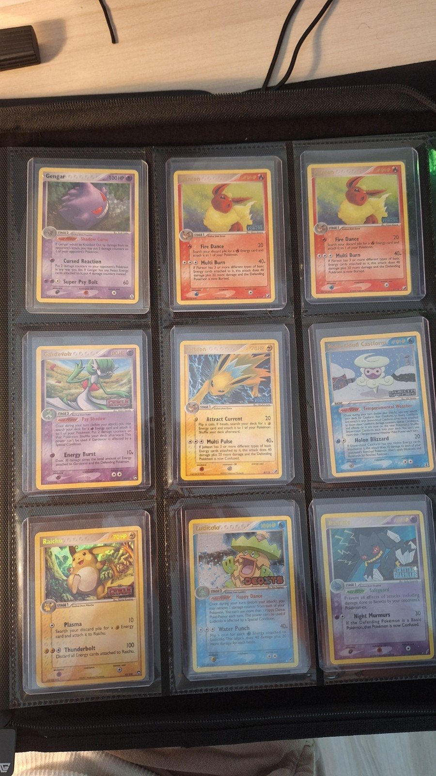 Pokemon vintage van EX Ruby & Saphire, Ophalen of Verzenden, Gebruikt, Meerdere kaarten