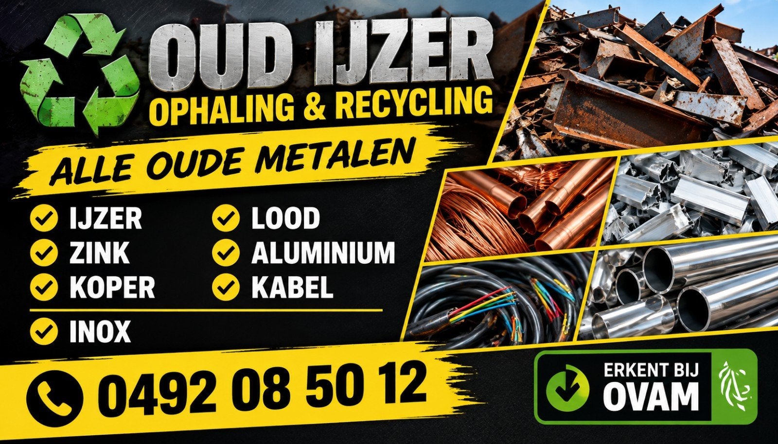ophaling oud metaal, Ophalen