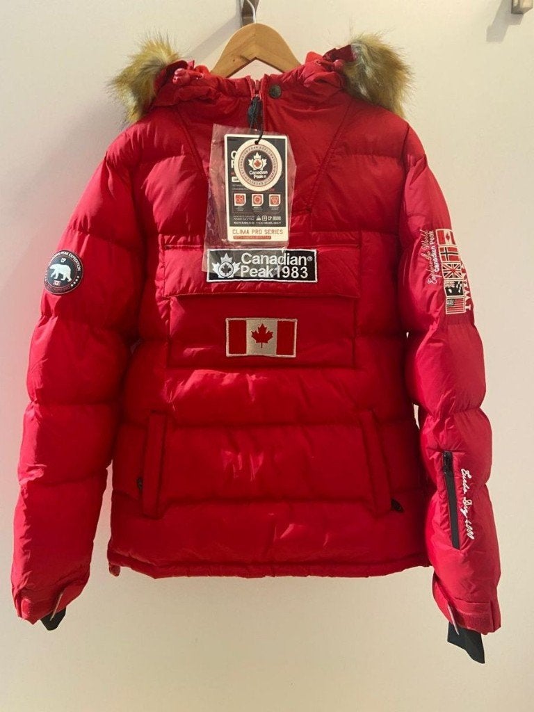 Doudoune Canadian Peak homme rouge, Enlèvement ou Envoi, Canadian Peak, Taille 46 (S) ou plus petite, Neuf