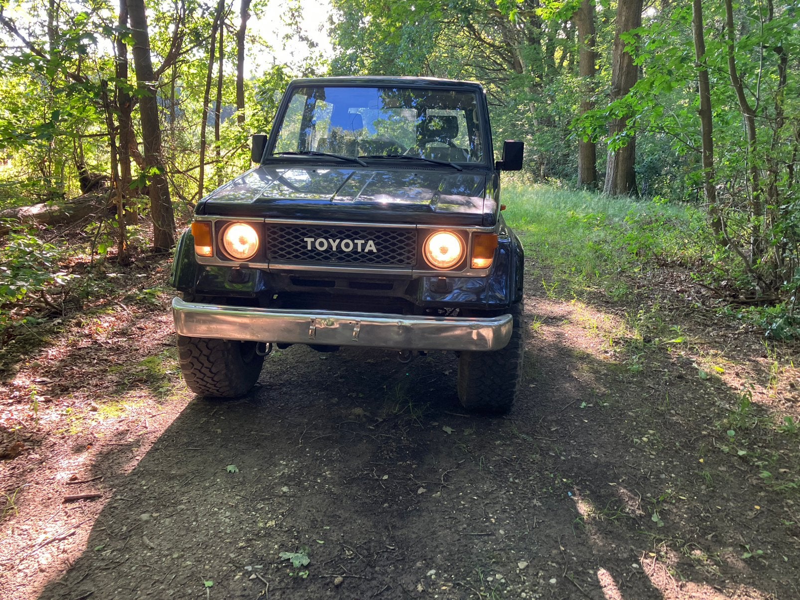 toyota landcruiser lj 70, Auto's, 2500 cc, 4 deurs, Stof, 500 g/km