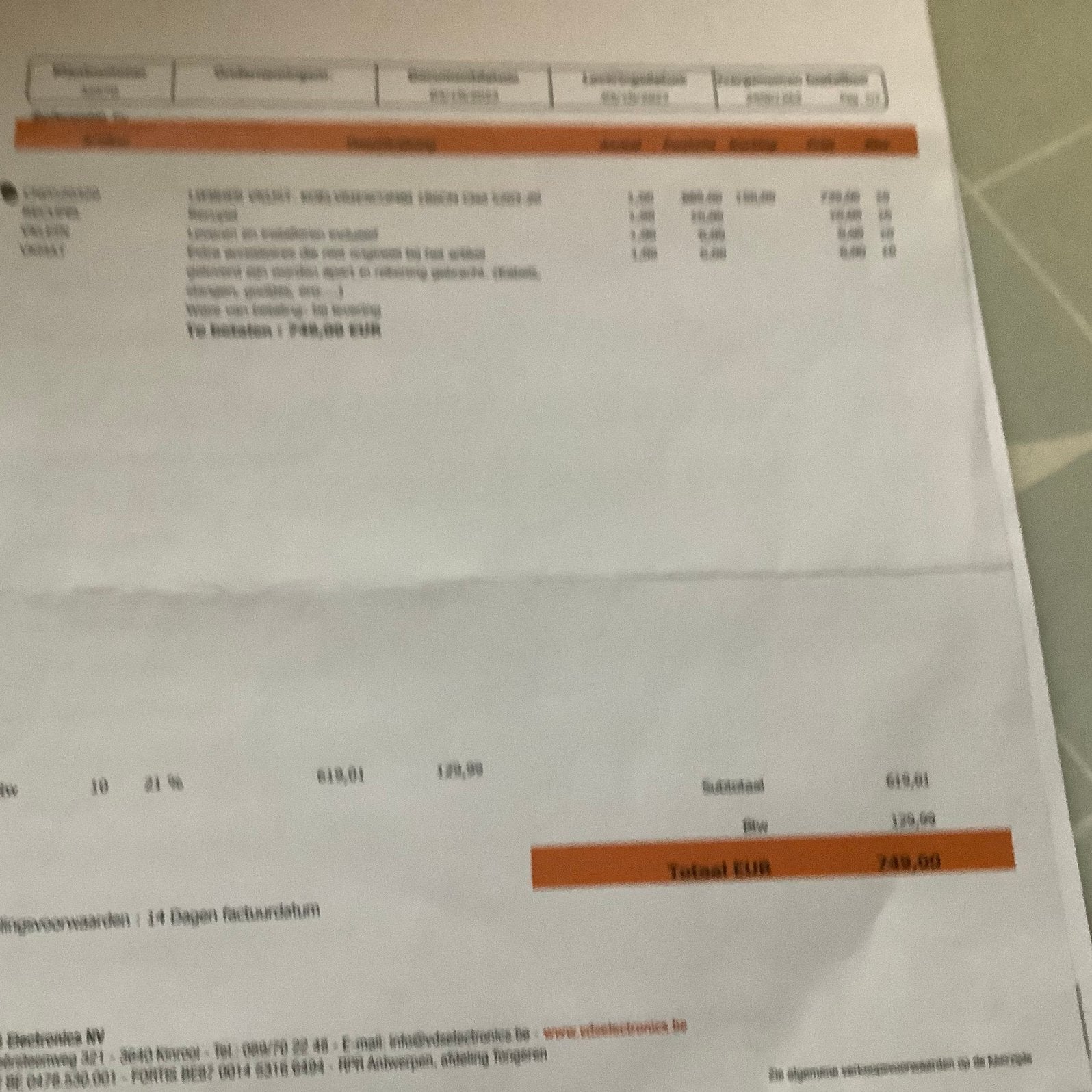 Diepvries en frigo, Ophalen, Zo goed als nieuw