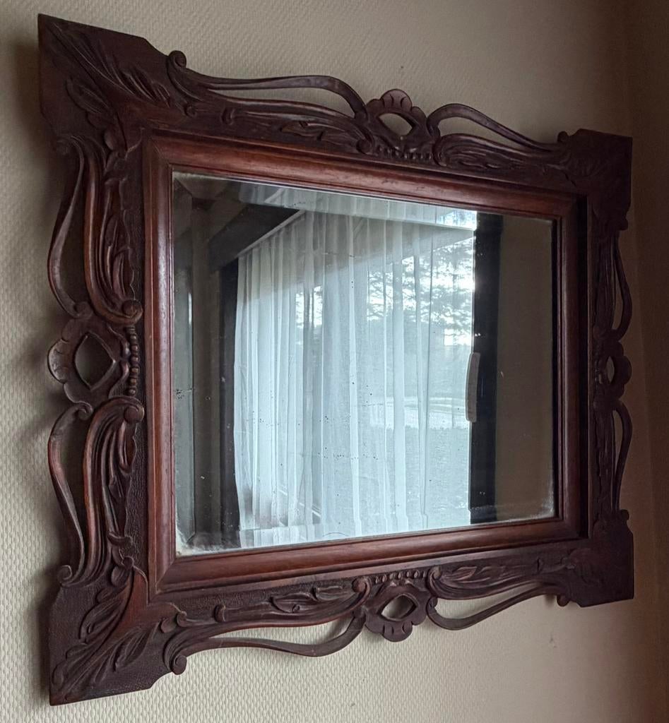 Beau miroir vintage à vendre, Enlèvement