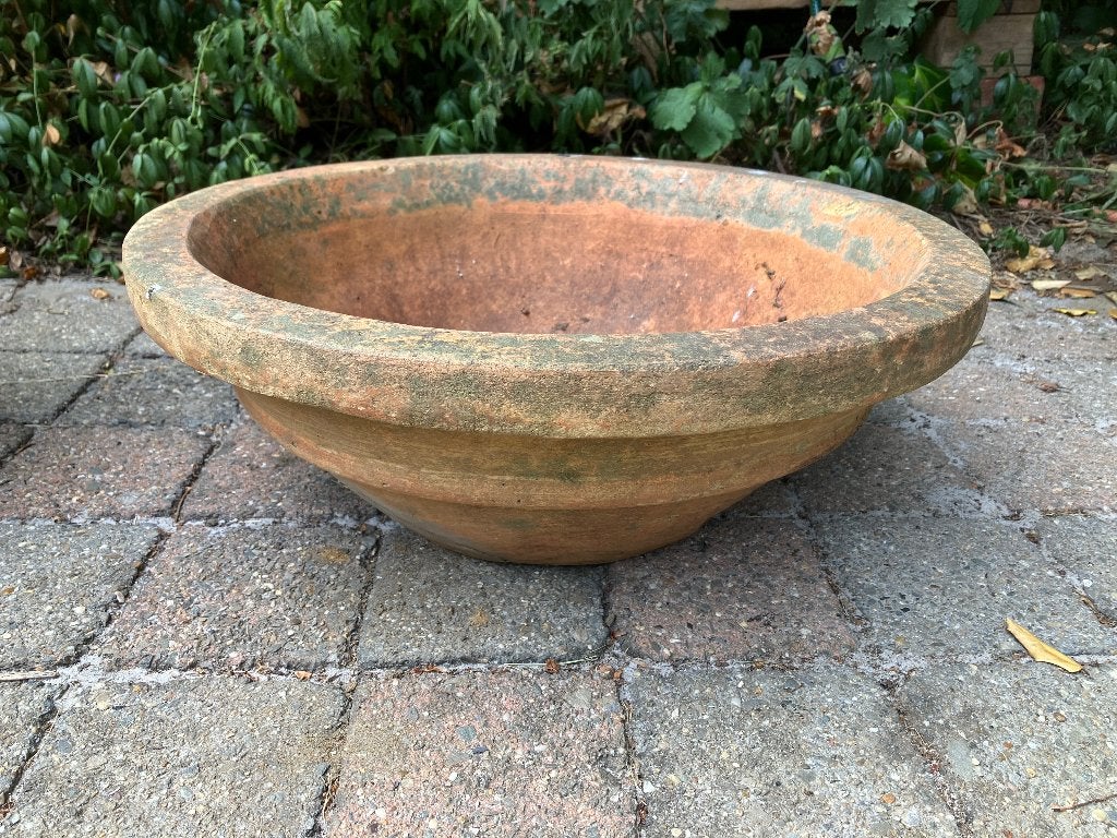 Lage terracotta bloempot schotel - 51cm diameter, Tuin en Terras, Ophalen, Terracotta