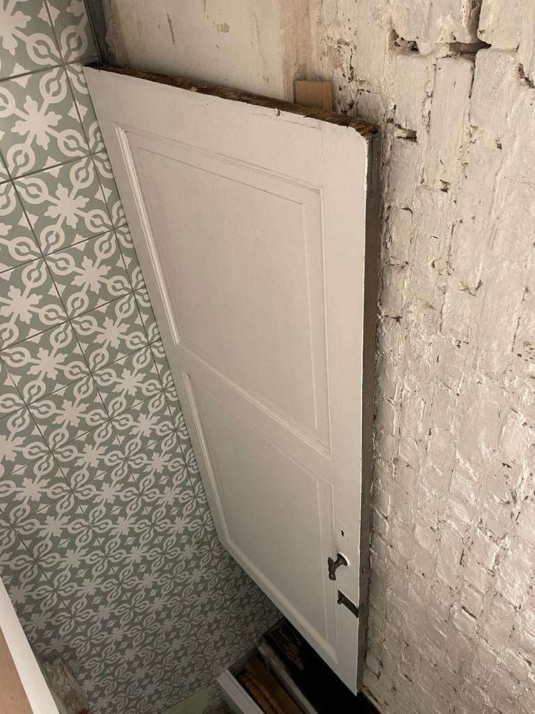 3 oude deuren (uit herenhuis), Ophalen, Gebruikt, Hout