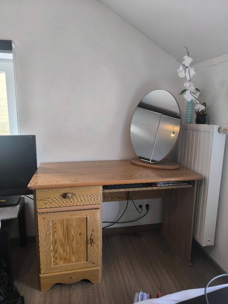bureau enfant + chaise de bureau et bibliothèque, Maison & Meubles, Classique, Avec tiroirs, Comme neuf, Enlèvement