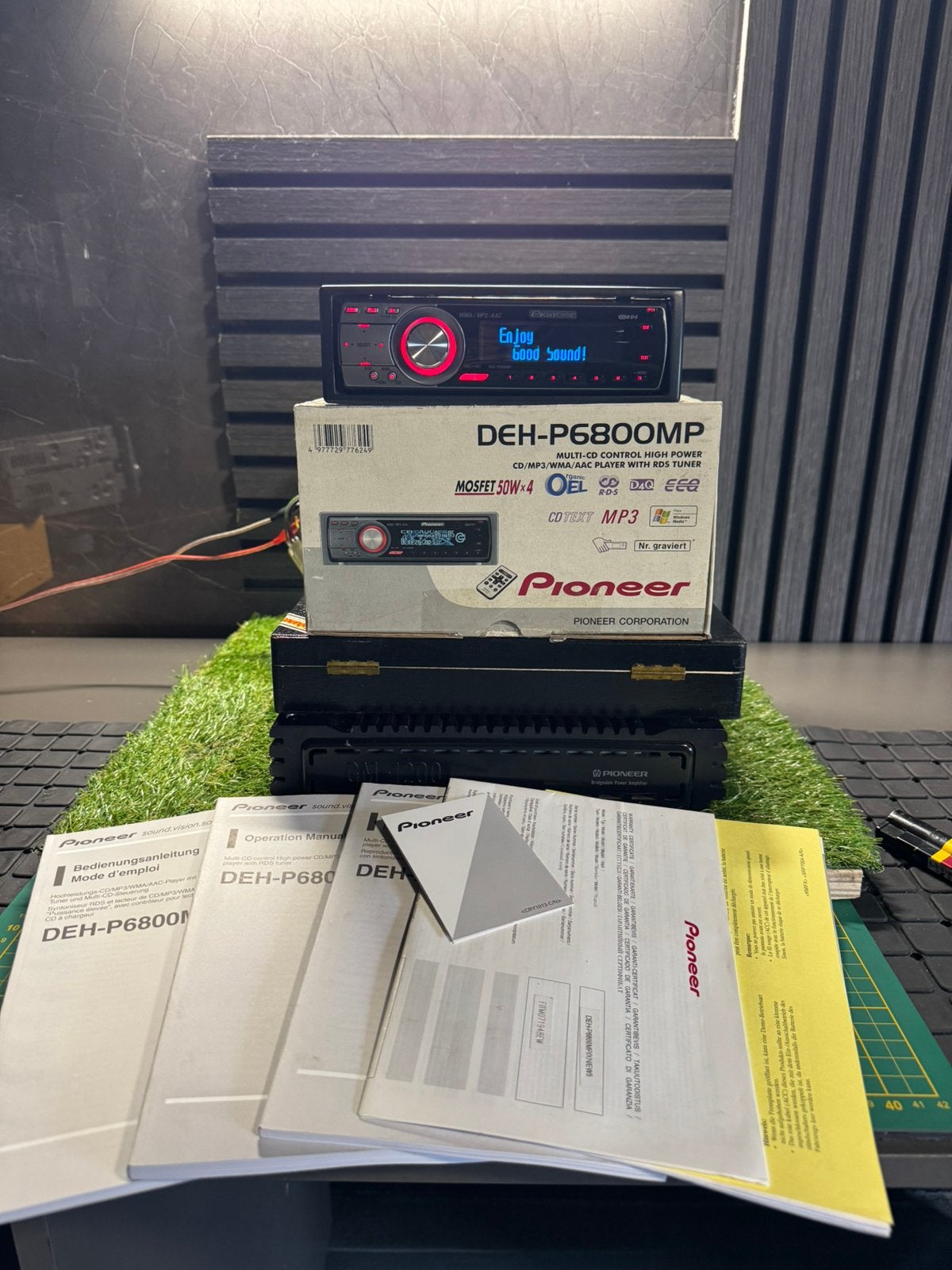 🏎️🐬⛹️‍♂️🏁Pioneer DEH-P6800MP Autoradio, Auto diversen, Ophalen of Verzenden, Zo goed als nieuw