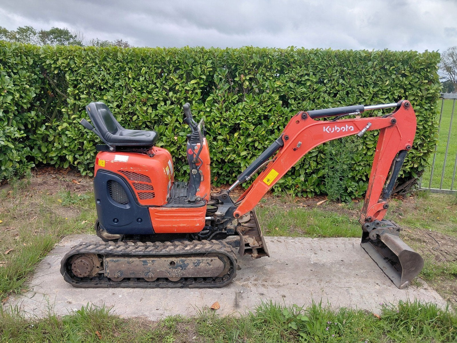 Minigraver Kubota U10-3 / Minikraan / Graafmachine, Ophalen