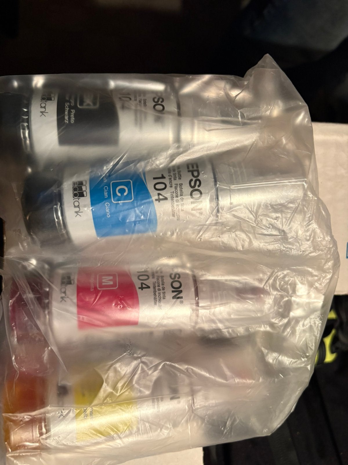 te koop nog nieuwe inkt flesjes voor epson printer ecotank, Enlèvement, Neuf