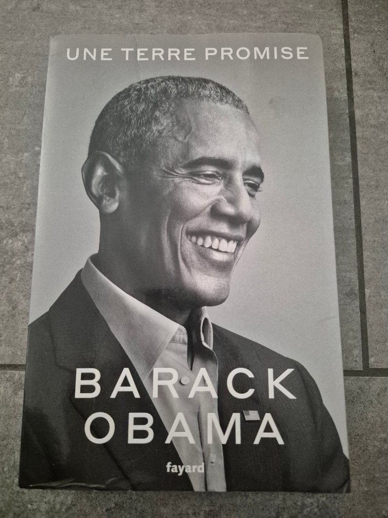 Livre de Barack Obama Une terre promise, Ophalen