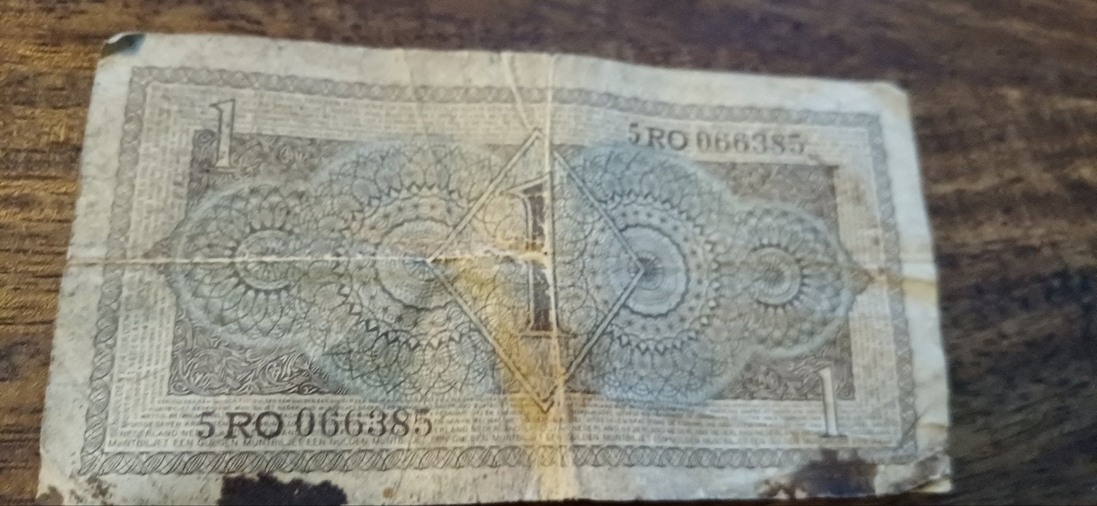 1 guldel biljet 1949, Postzegels en Munten, Bankbiljetten | Nederland, Ophalen of Verzenden, 1 gulden, Los biljet