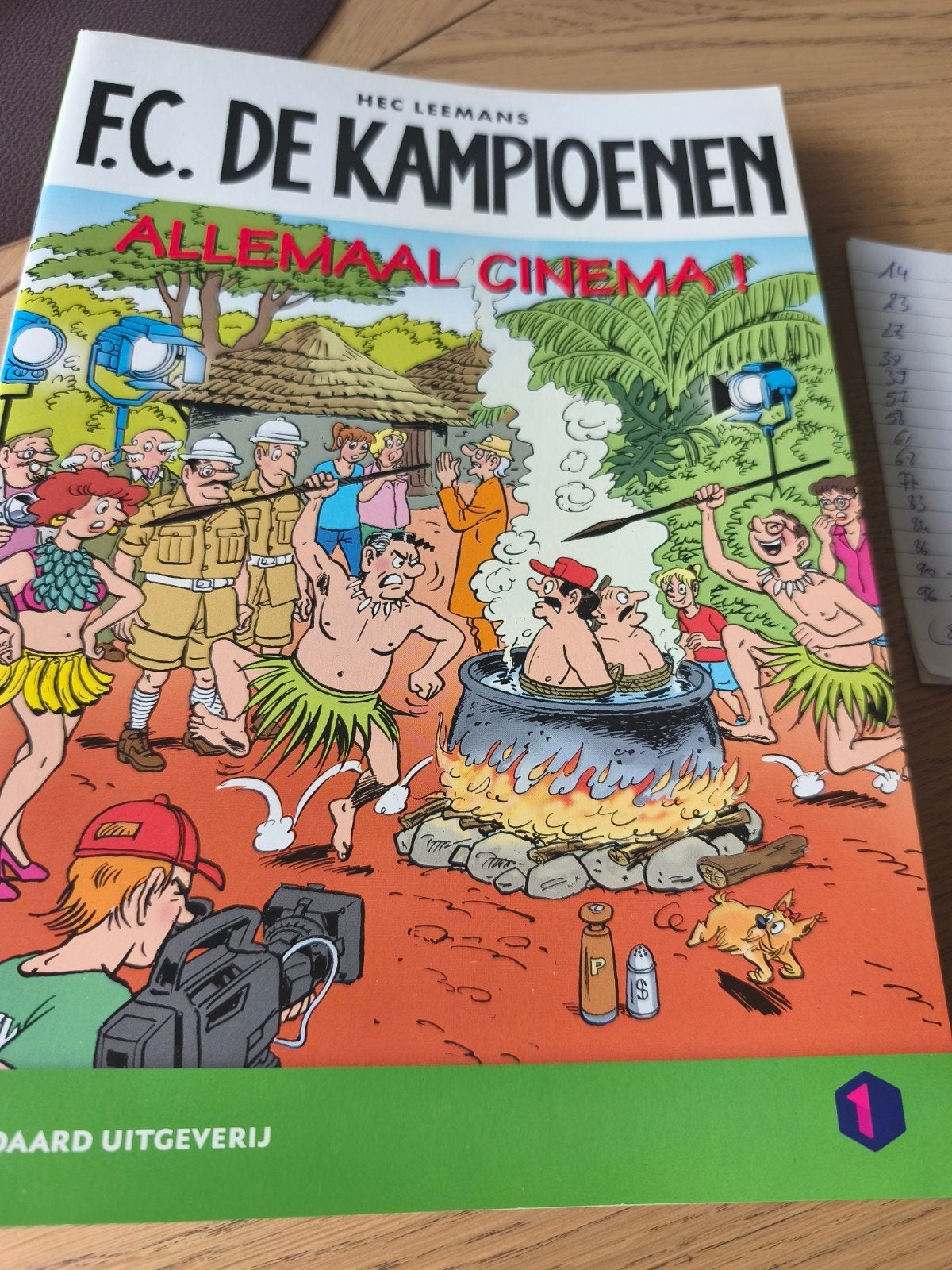 fc de kampioenen 7 stuks, Plusieurs BD, Enlèvement, Utilisé, Hec Leemans