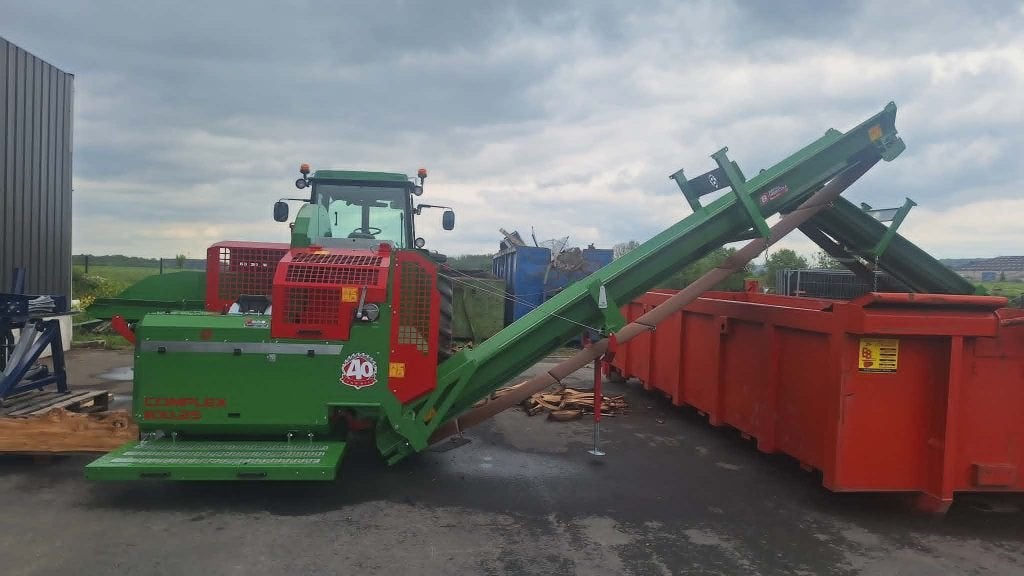 combiné pour le bois de chauffage COMPLEX 1100, 6 m³ ou plus, Enlèvement, Chêne, Troncs d'arbres