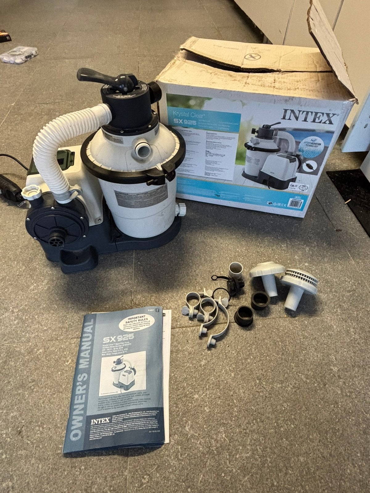 Intex zandfilterpomp SX925, Ophalen, Zo goed als nieuw