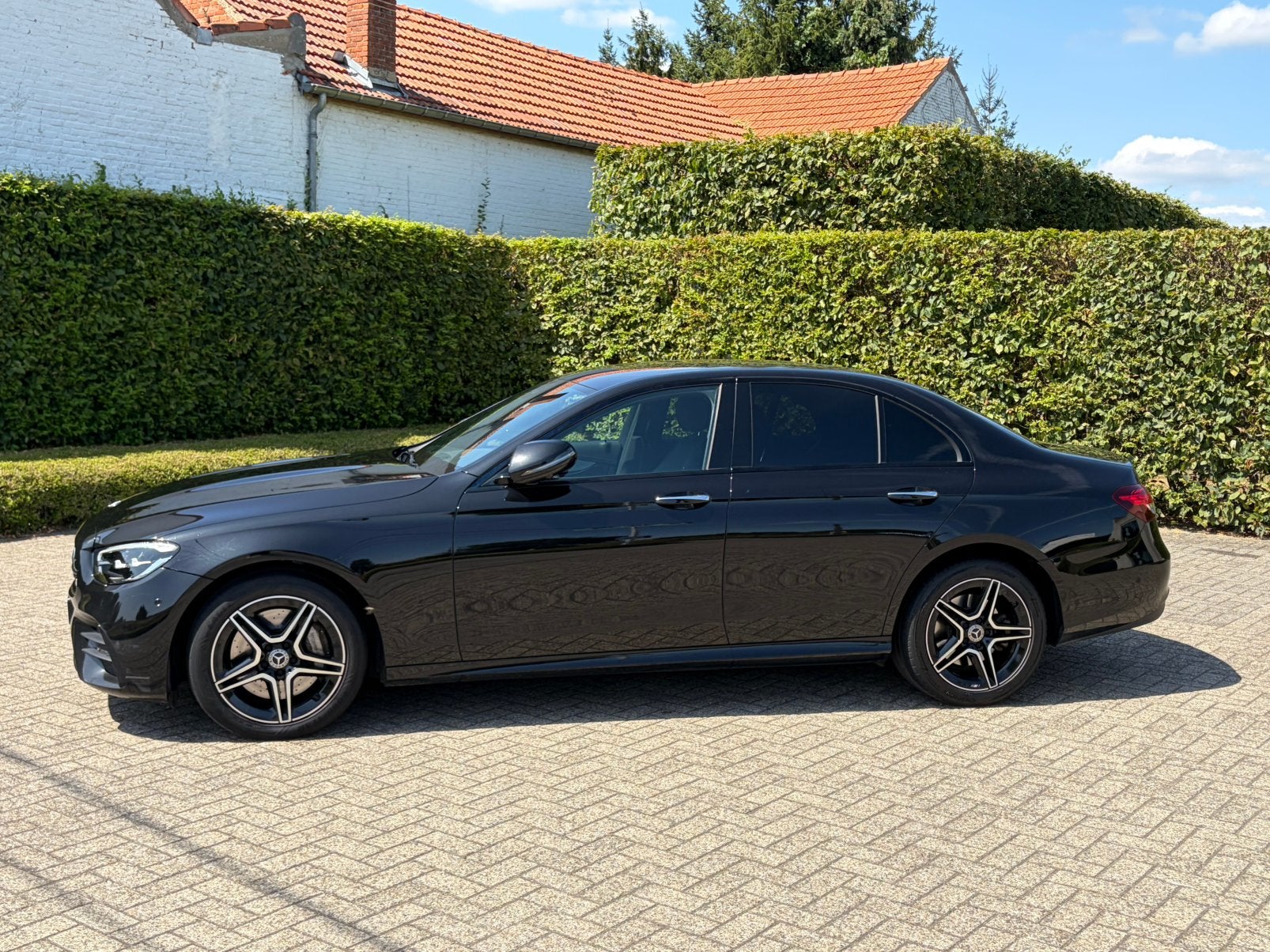 Mercedes E300de  Amg Line 2023, Auto's, Automaat, Dealer onderhouden, Achterwielaandrijving, 4 cilinders
