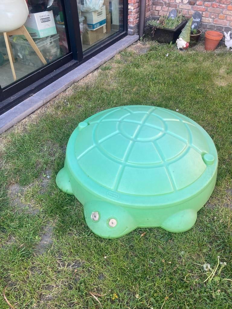 Schildpad zandbak/badje, Ophalen, Gebruikt