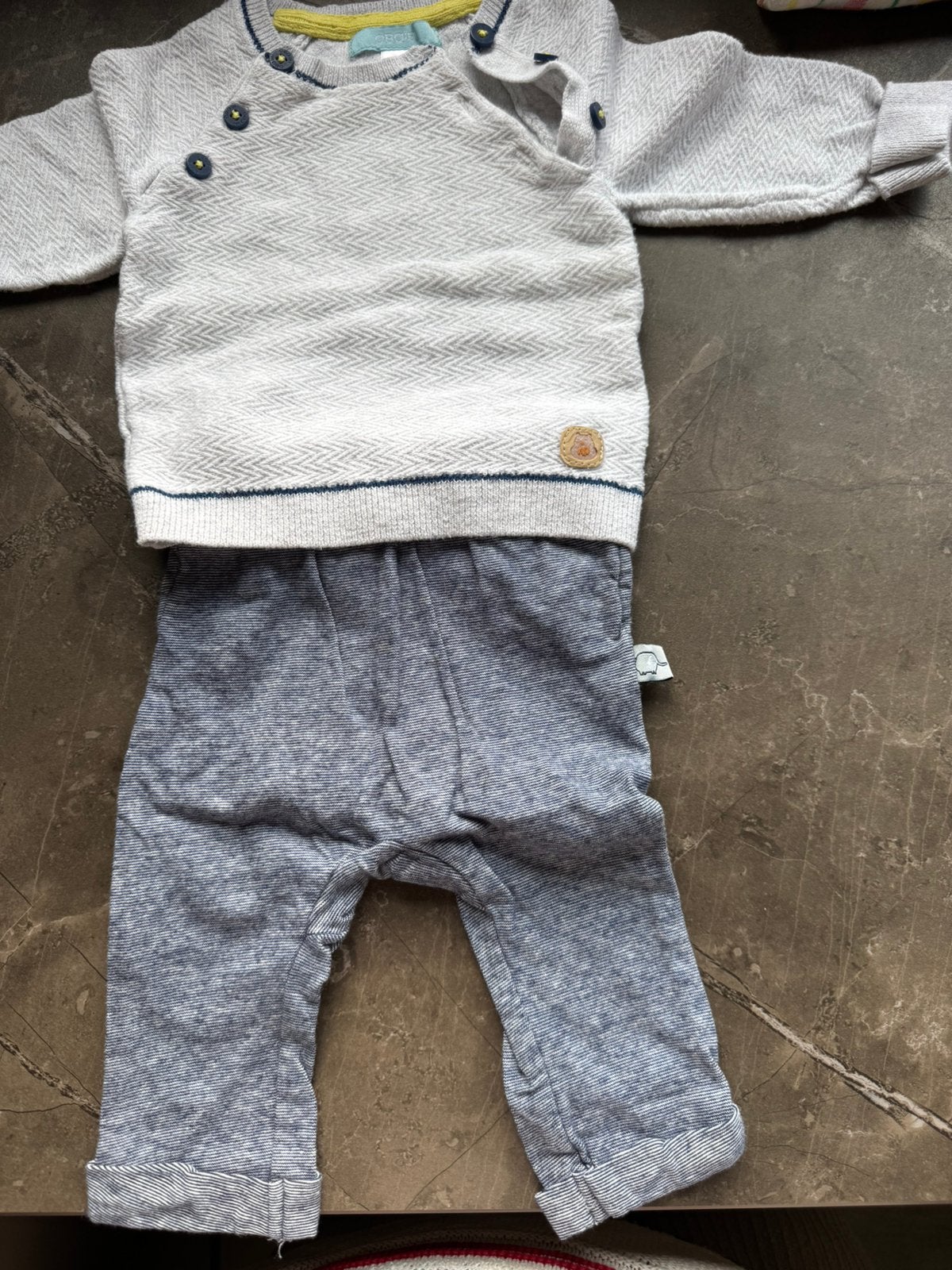 Pull en broekje jongen, Kinderen en Baby's, Ophalen of Verzenden, Gebruikt, Jongetje, Setje