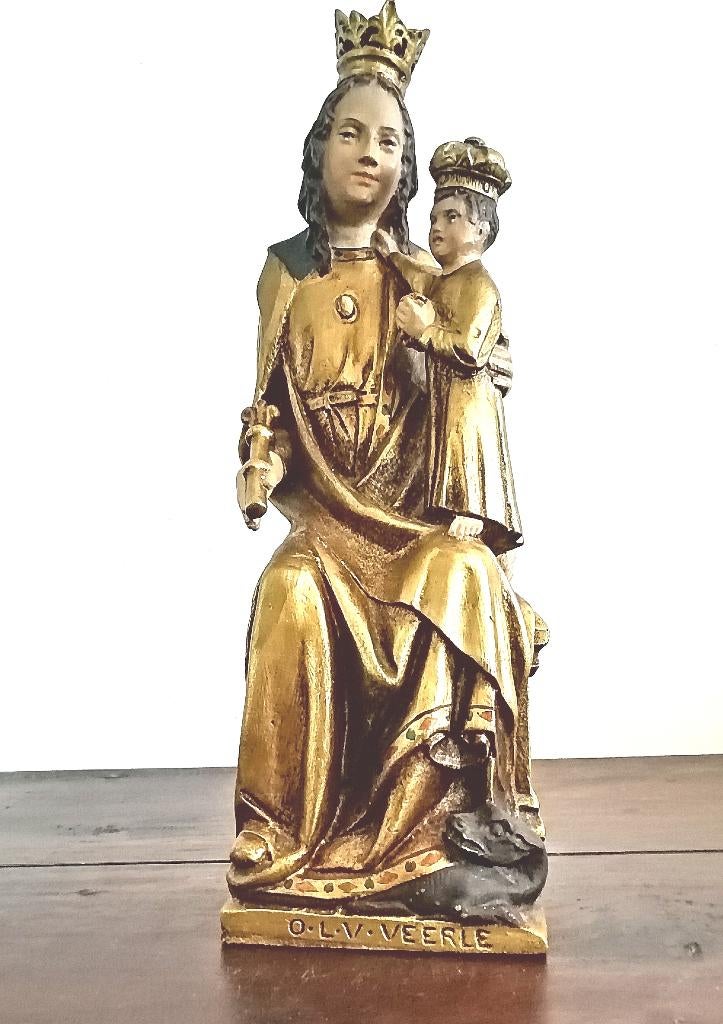prachtig vintage O.L.V. Veerle Atelier Haenecour (P.A.B.), Enlèvement ou Envoi
