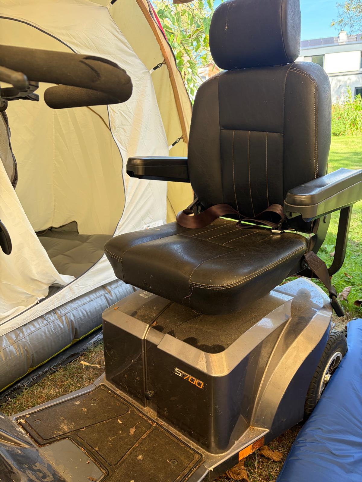 Gebruikte scootmobiel, nog goed bruikbaar., Diversen, Ophalen, Gebruikt