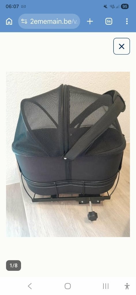 Panier vélo pour chien, Enlèvement, Neuf