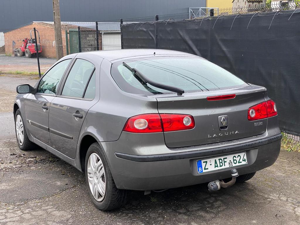 Renault Laguna 1.6i Euro 4 163Km Vendu avec feuille rose, Autos, 82 kW, Entreprise, Boîte manuelle, Noir