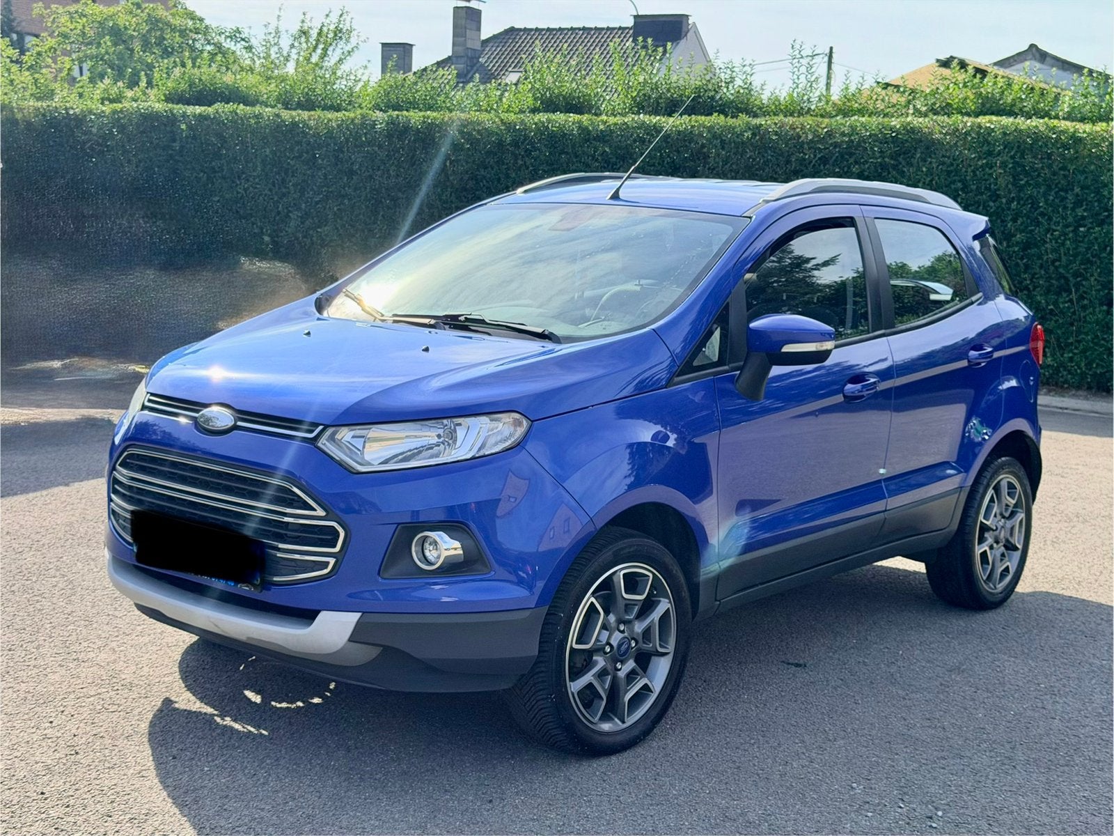 Ecosport eco carparpass superbe, Auto's, Ford, Voorwielaandrijving, Stof, Zwart, Ecosport